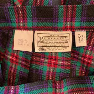 Pendleton Skirts - NWT Vintage Miss Pendleton Wool Plaid Skirt, Small Pendleton Skirts - NWT Vintage Miss Pendleton Wool Plaid Skirt, Small